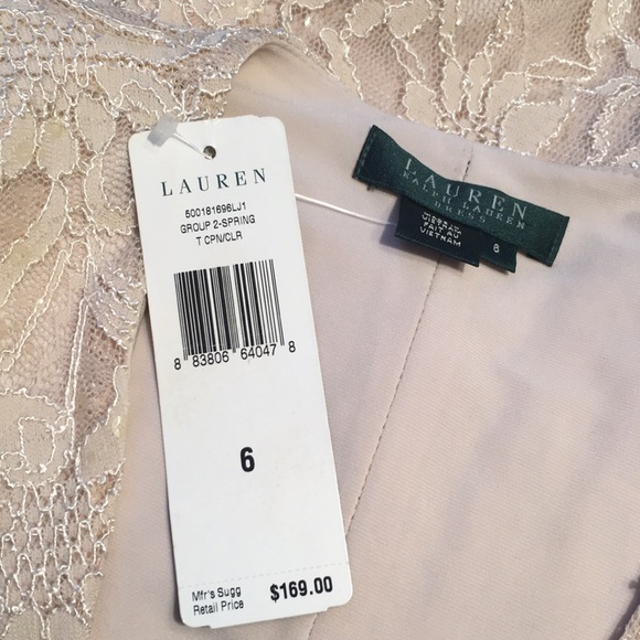 BEAUTIFUL blush / nude lace dress 🌹 - Picture 2 of 8